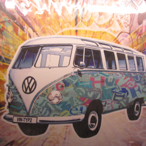 Nice VW canvas picture